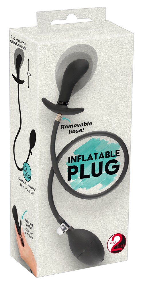 Надувна анальна пробка - You2Toys Inflatable Plug - зображення 1