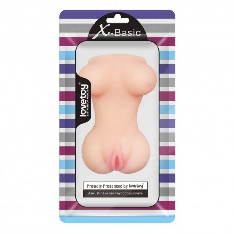 Мастурбатор - X-Basic Pocket Boobs & Pussy - зображення 1