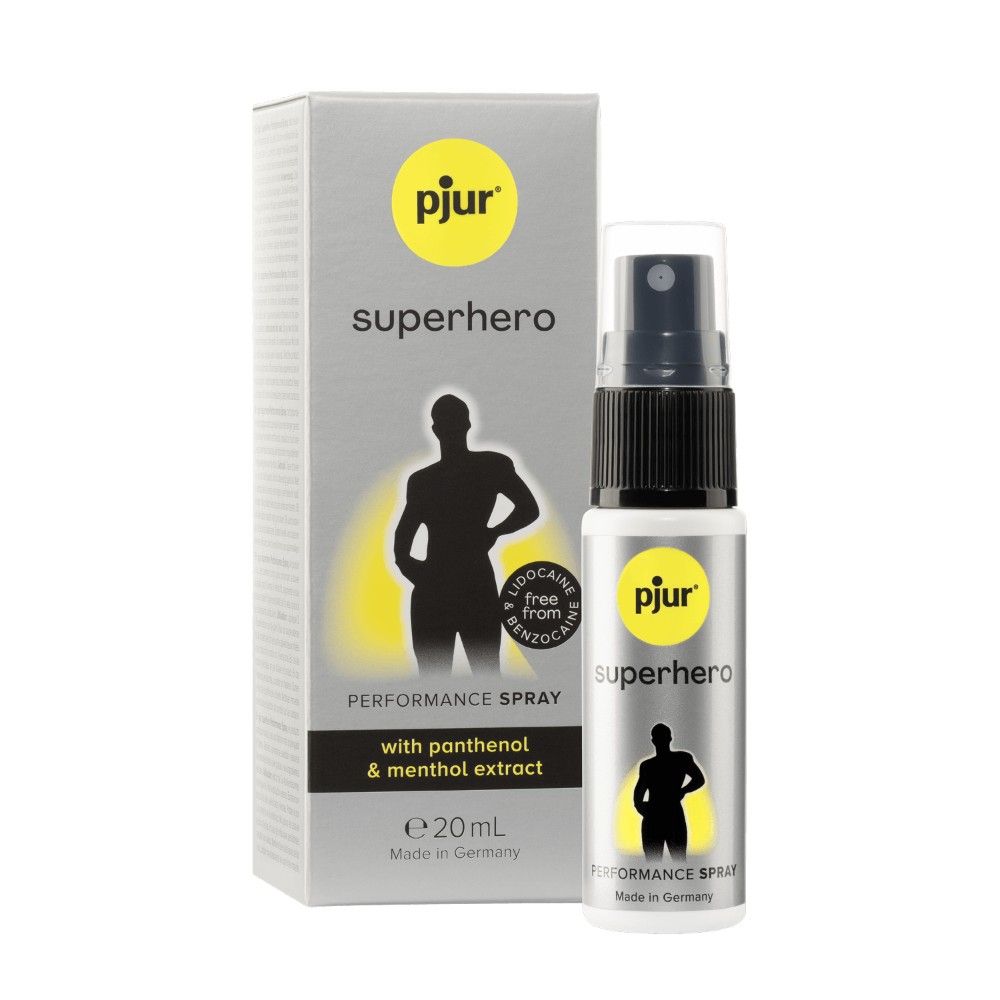 Збуджуючий спрей - Pjur Superhero Performance Spray, 20 мл - зображення 1