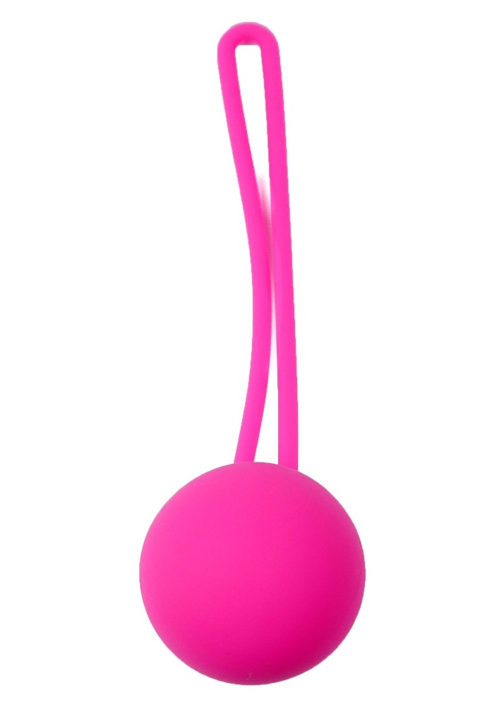 Вагінальні кульки - Silicone Kegel Ball Pink - зображення 1
