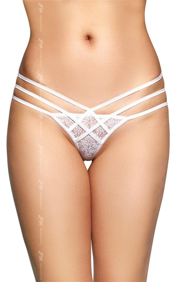 Жіночі стрінги - G-String 2492, white S/M - зображення 1