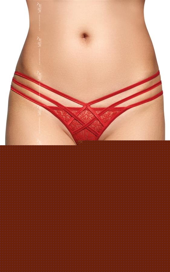 Жіночі стрінги - G-String 2492, red S/M - зображення 1