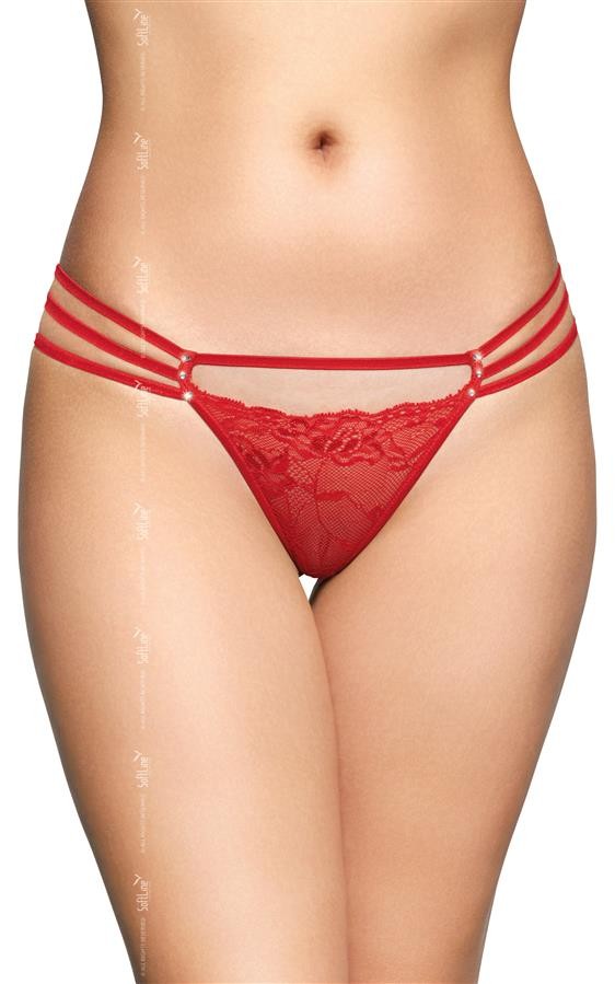 Жіночі стрінги - G-String 2493, red S/M - зображення 1