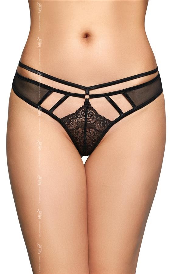 Жіночі стрінги - G-String 2490, black M/L - зображення 1