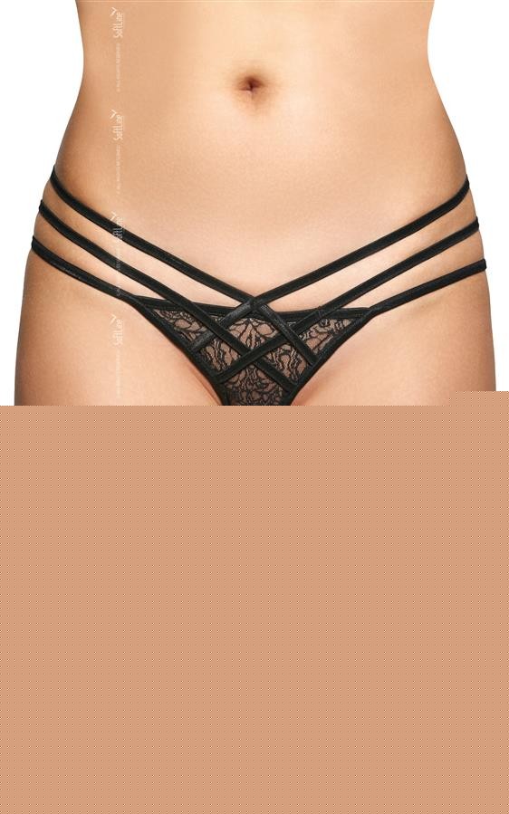 Жіночі стрінги - G-String 2492, black M/L - зображення 1
