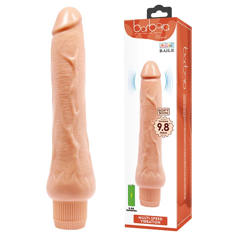 Вібратор - Barbara Dryad Vibrator 9,8" Flesh - зображення 1