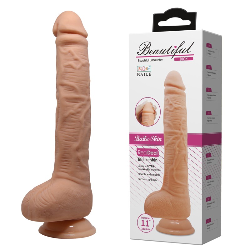 Фалоімітатор - Beautiful Encounter Dick Dildo Flesh - зображення 1