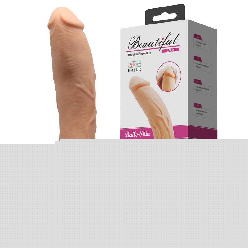 Фалоімітатор - Beautiful Encounter Jack Dildo Flesh - зображення 1