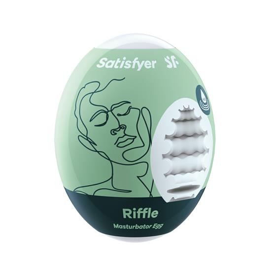 Мастурбатор - Satisfyer Men Masturbator Egg Single Riffle - зображення 1