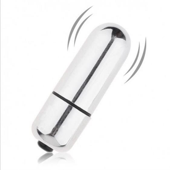 Вібропуля - X-Basic Bullet Mini 10 Speeds Silver - зображення 1