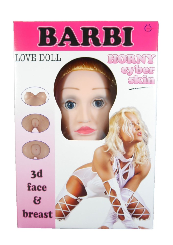 Надувна секс-лялька з вібрацією - Barbi 3D - зображення 1