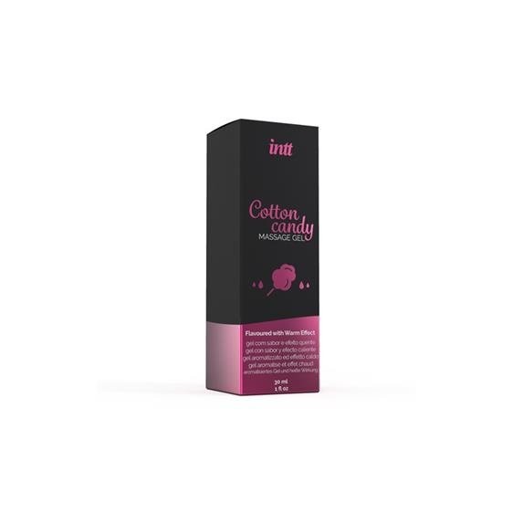 Гель для масажу - Intt Cotton Candy Massage Gel, 30 мл - зображення 1