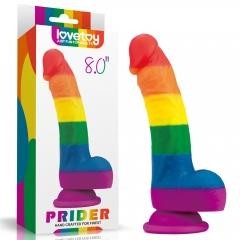 Фалоімітатор - Prider Dildo 8" - зображення 1
