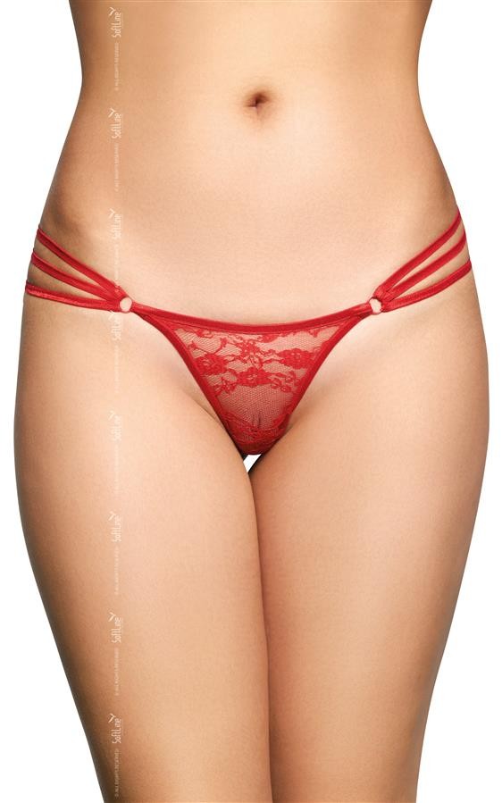 Жіночі стрінги - G-String 2498, red M/L - зображення 1