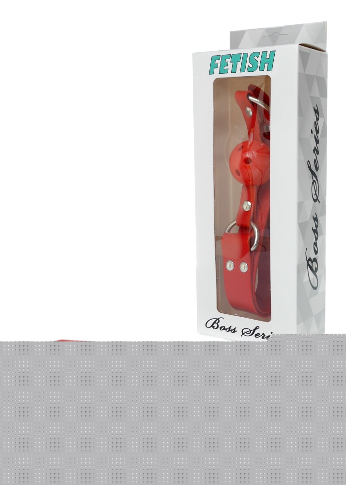 Кляп - Ball Gag Red - Fetish Boss Series - зображення 1
