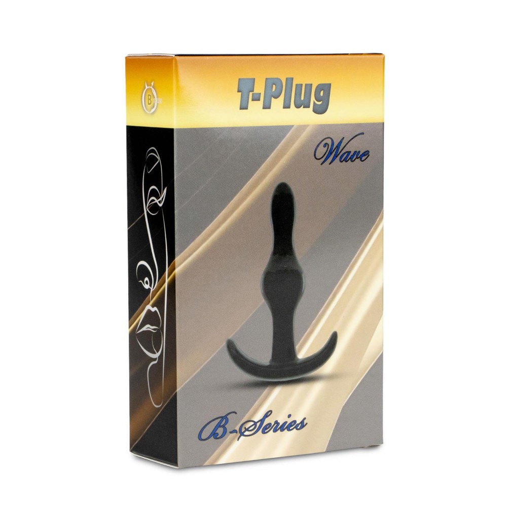 Анальна пробка - T-Plug Wave - зображення 1