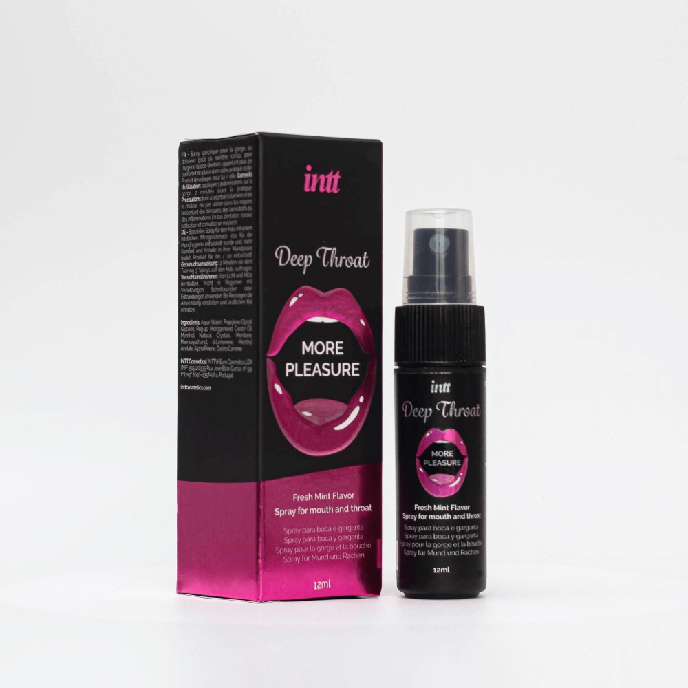 Спрей для глибокого горла - Intt Deep Throat Mint, 12 мл - зображення 1