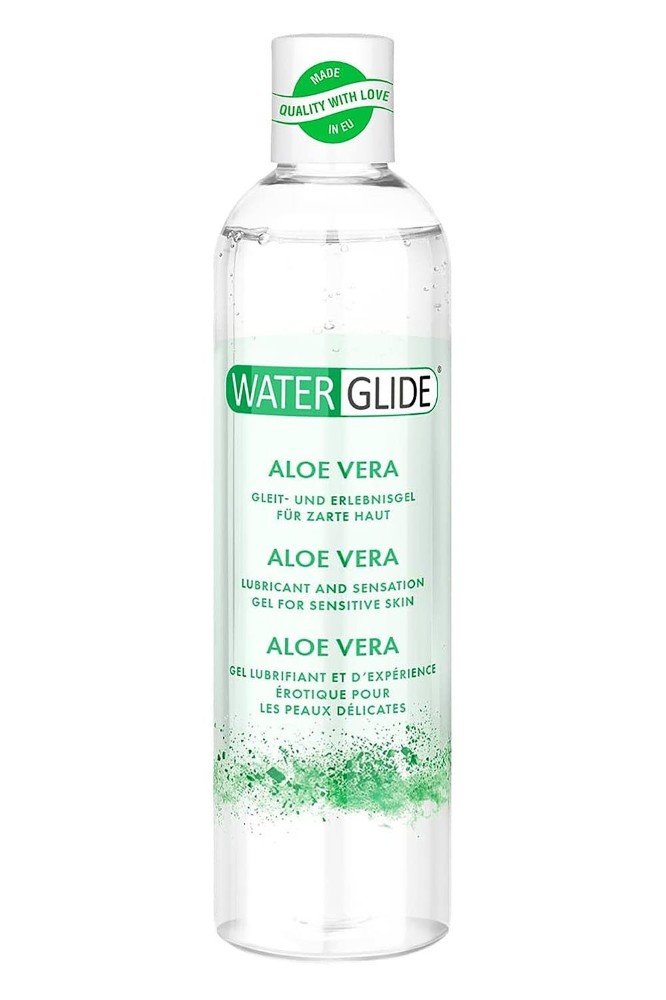 Лубрикант - WaterGlide Aloe Vera, 300 мл - зображення 1
