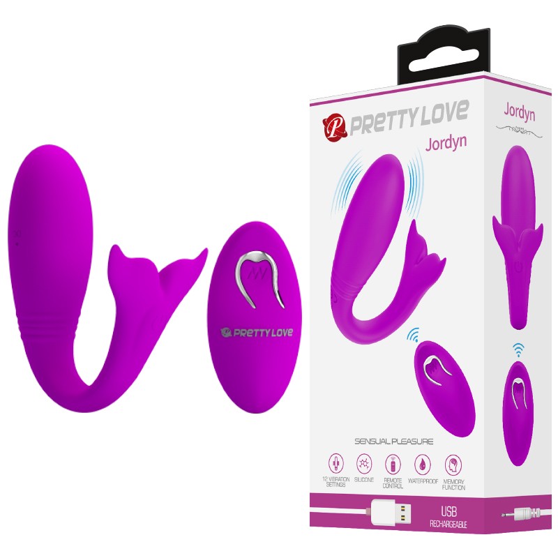 Вібратор - Pretty Love Jordyn Stimulator Purple - зображення 1