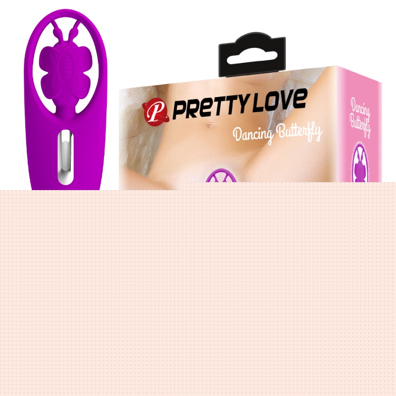 Кліторальний стимулятор - Pretty Love Dancing Butterfly Stimulator Purple - зображення 1
