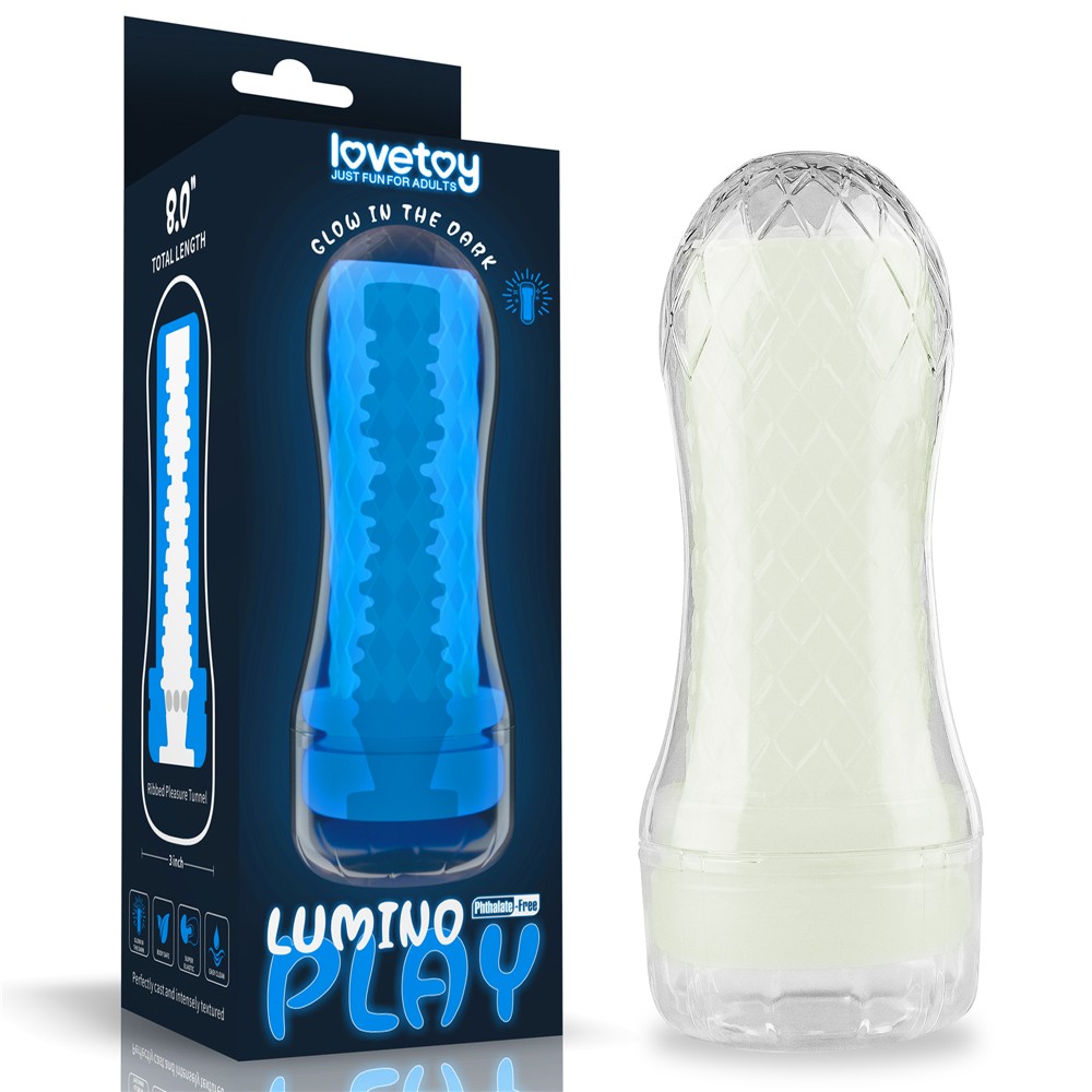 Мастурбатор - Lumino Play Masturbator Ribbed - зображення 1