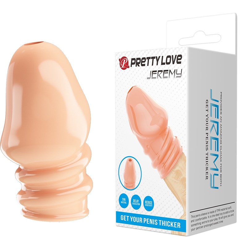 Насадка на член - Pretty Love Jeremy Penis Thicker Flesh - зображення 1
