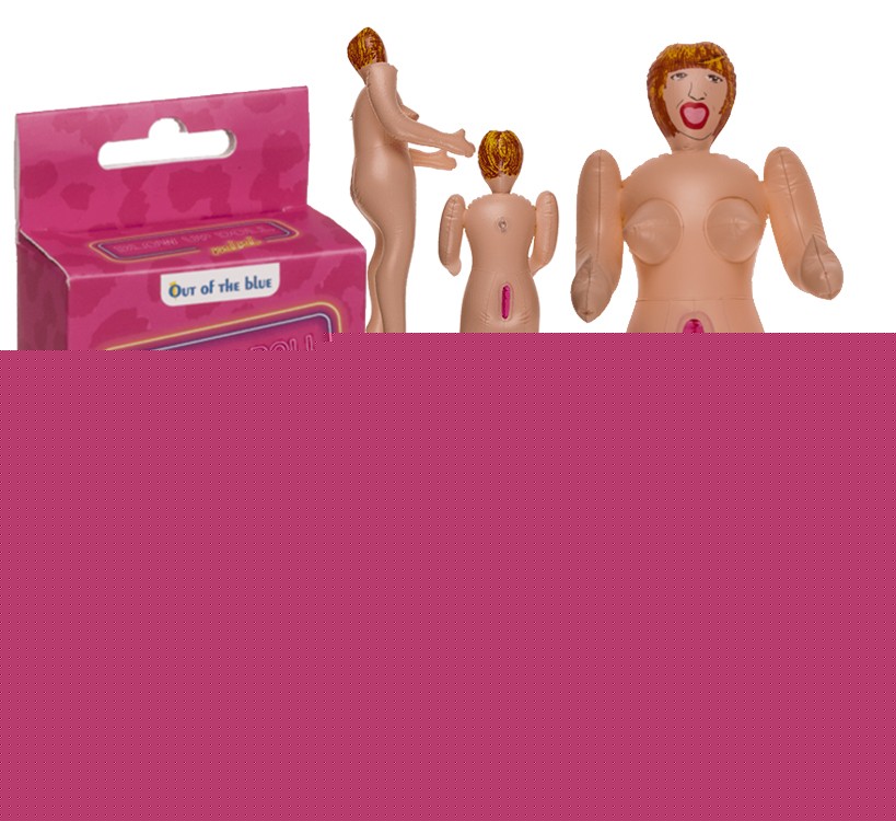 Надувна міні лялька Mini Blow Up Doll Mini Ginger, 66 см - зображення 1