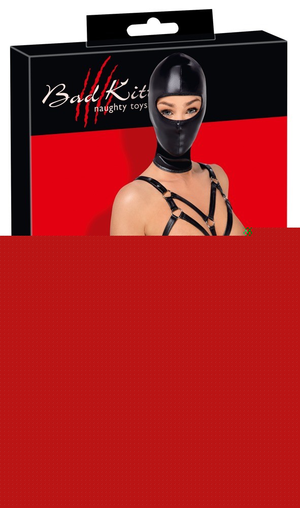 Боді з маскою - 2480492 Bad Kitty Strap+Mask Set, black M - зображення 1