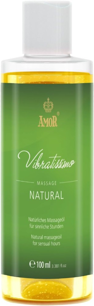 Масажна олія - Vibratissimo Natural, 100 мл - зображення 1