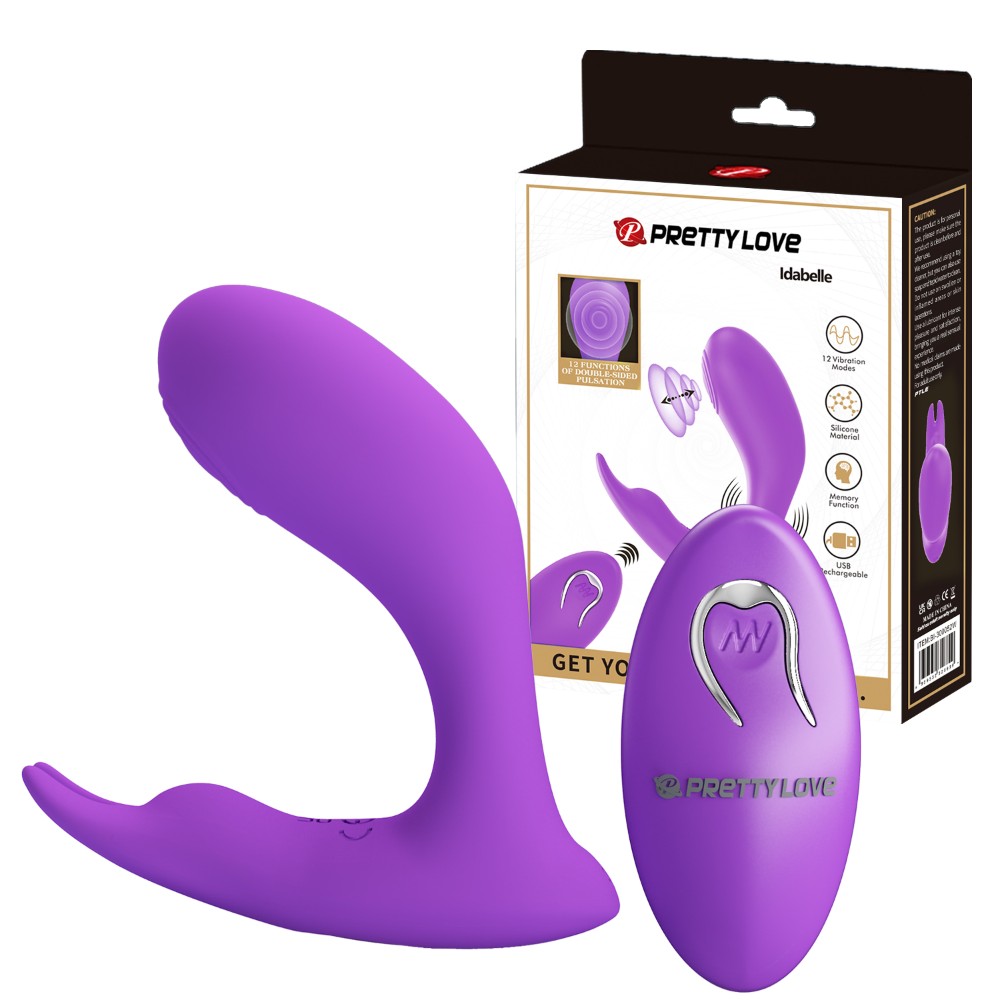 Вібратор - Pretty Love Idabelle Stimulator Purple - зображення 1