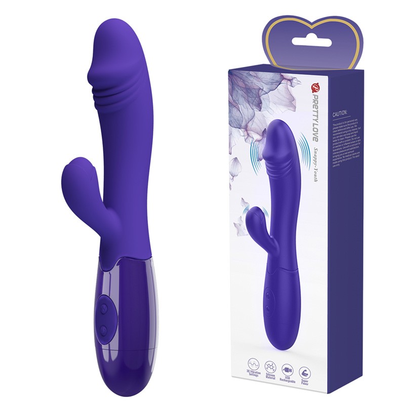Вібратор - Pretty Love Snappy Vibrator Blue - зображення 1
