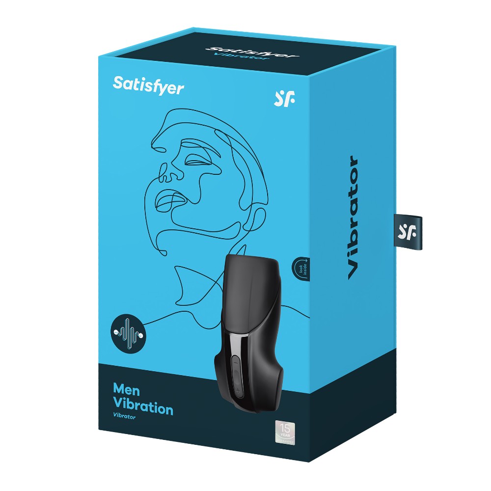 Мастурбатор - Satisfyer Men Vibration (App) - зображення 1