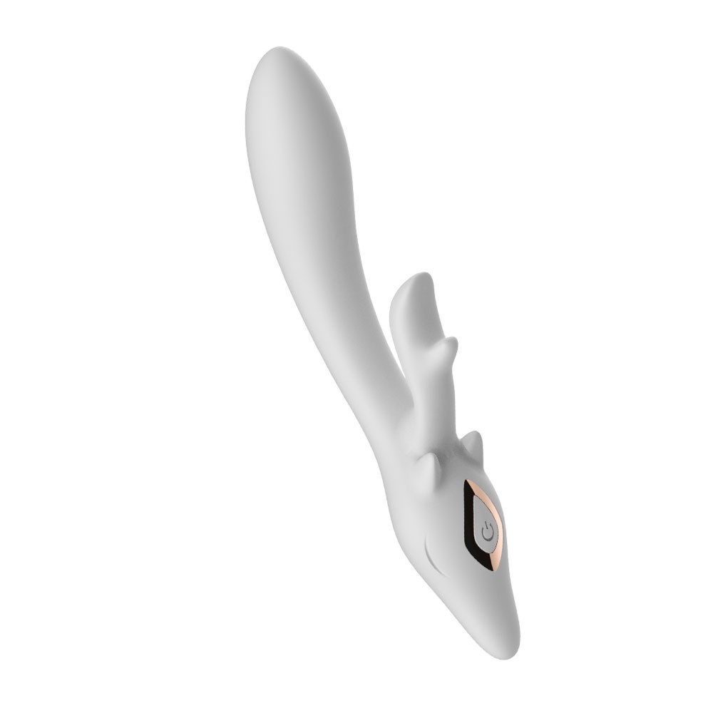 Вібратор - Vibrator Silicone 10 Vibration Function White - зображення 1