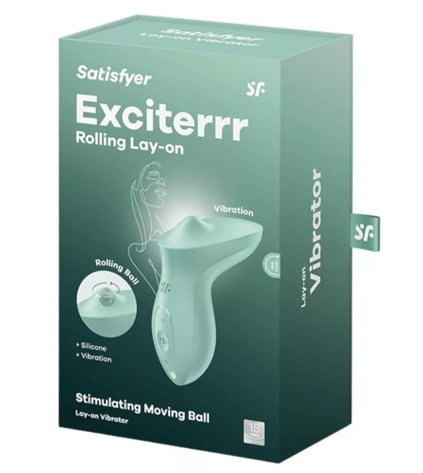 Кліторальний стимулятор - Satisfyer Exciterrr Mint - зображення 1
