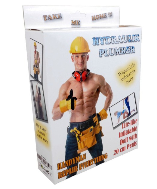 Надувна секс лялька - Plumber Male Doll - зображення 1