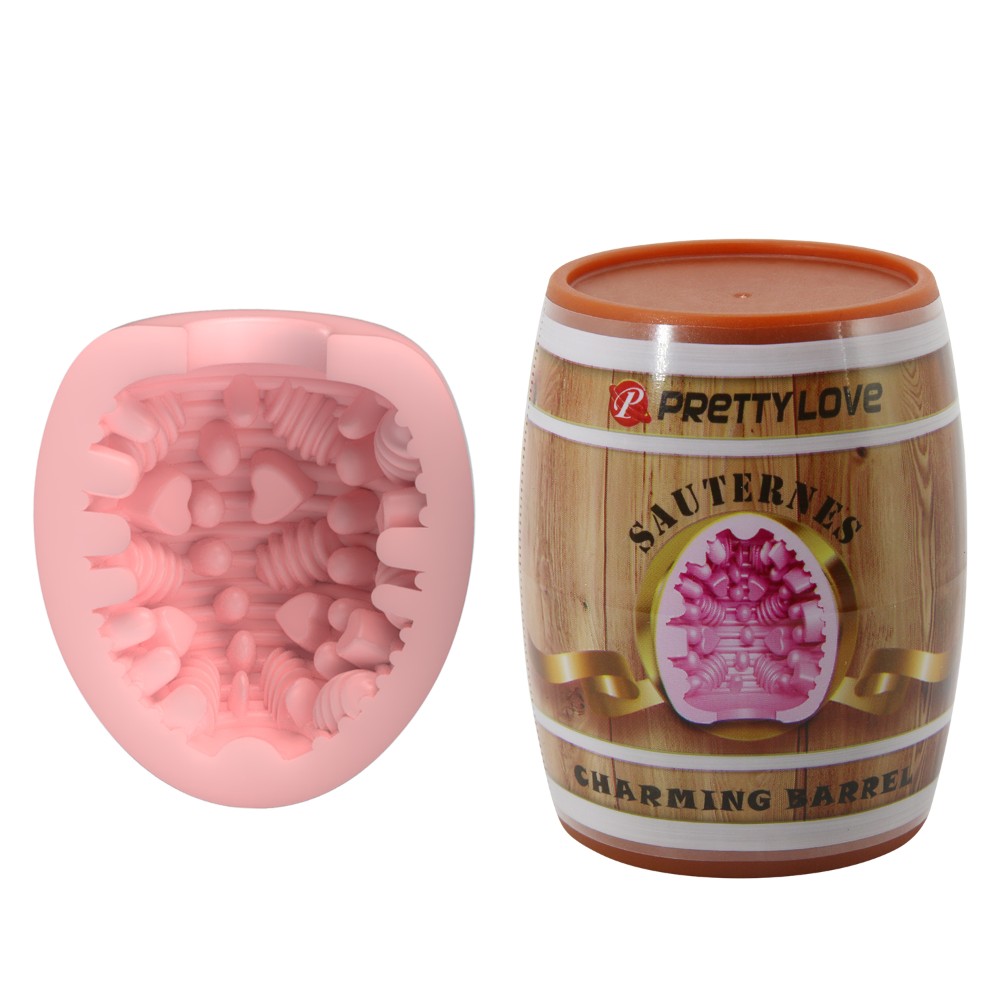 Мастурбатор - Pretty Love Sauterne Charming Barrel Pink - зображення 1