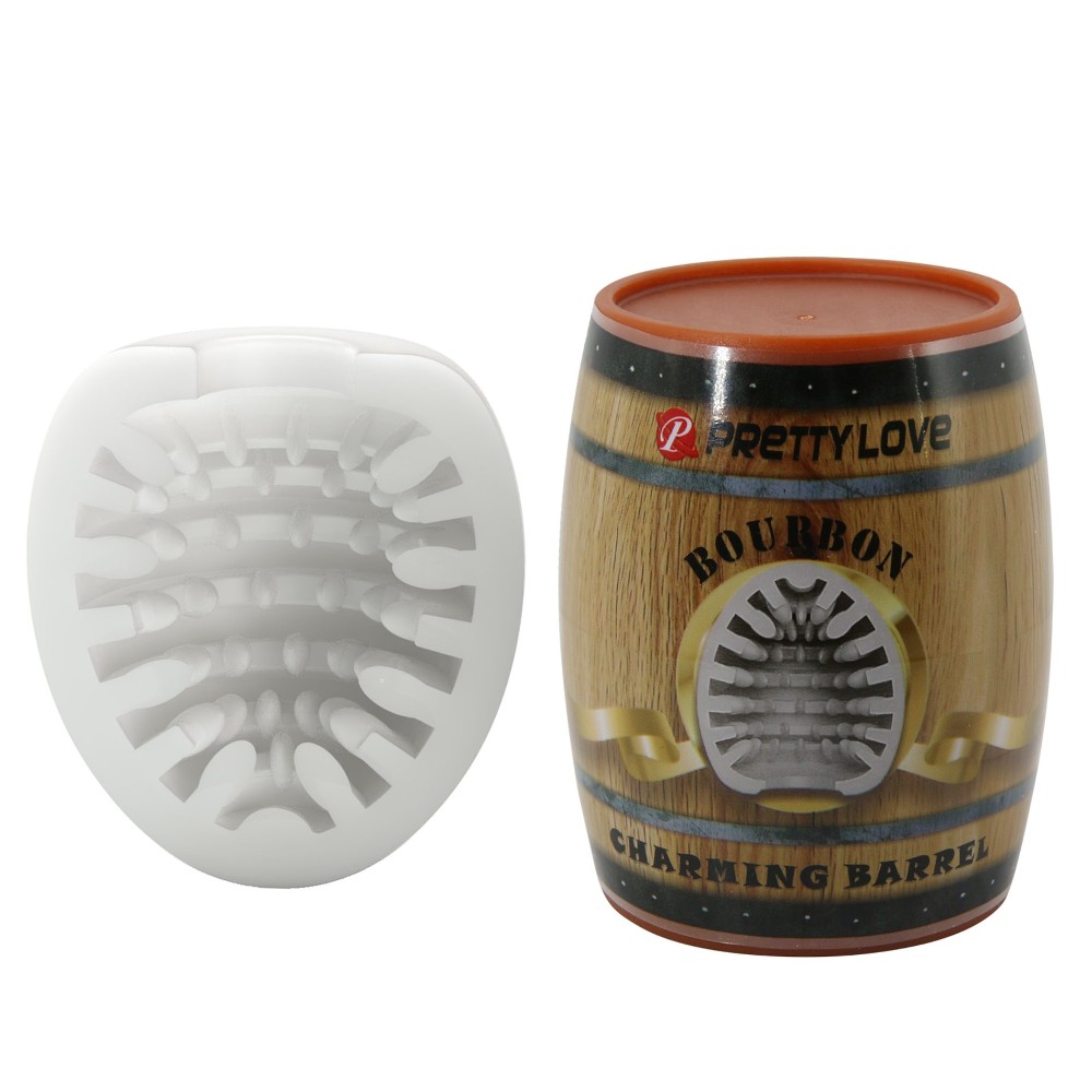Мастурбатор - Pretty Love Bourbon Charming Barrel White - зображення 1