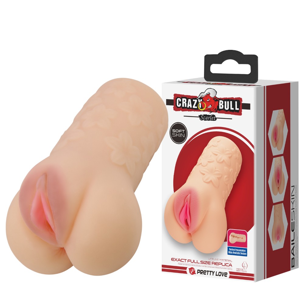 Мастурбатор - Crazy Bull Scarlet Masturbator Flesh - зображення 1