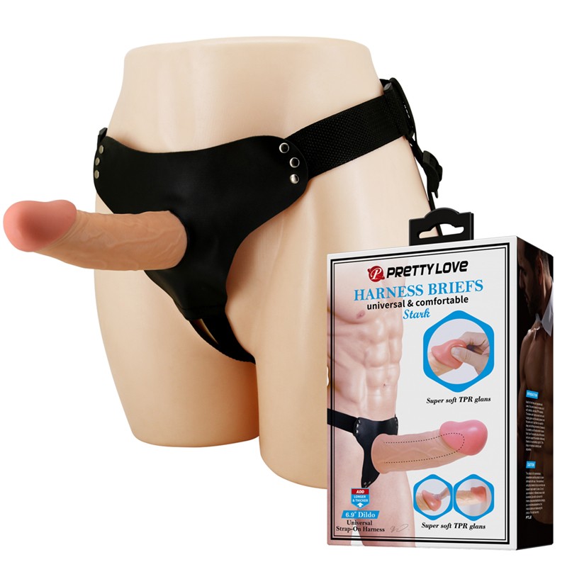 Страпон - Pretty Love Harness Briefs Stark - зображення 1