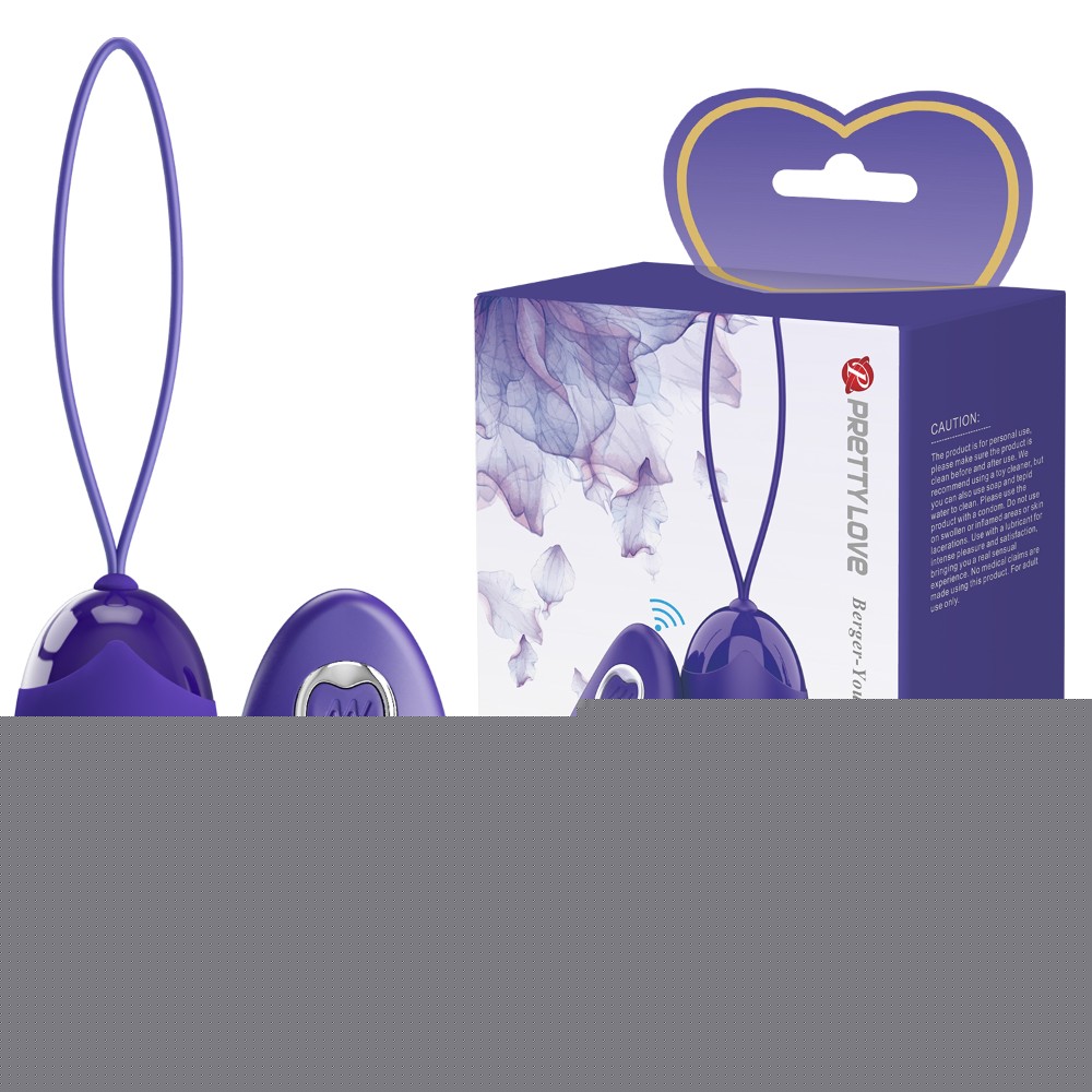 Віброяйце - Pretty Love Berger-Youth Wireless Egg Blue - зображення 1