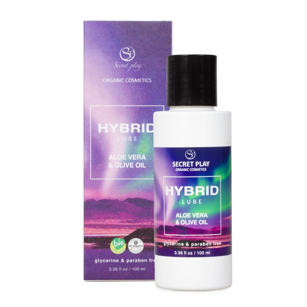 Лубрикант - Secret Play Hybrid Aloe Vera & Olive Oil, 100 мл (09.2026) - зображення 1