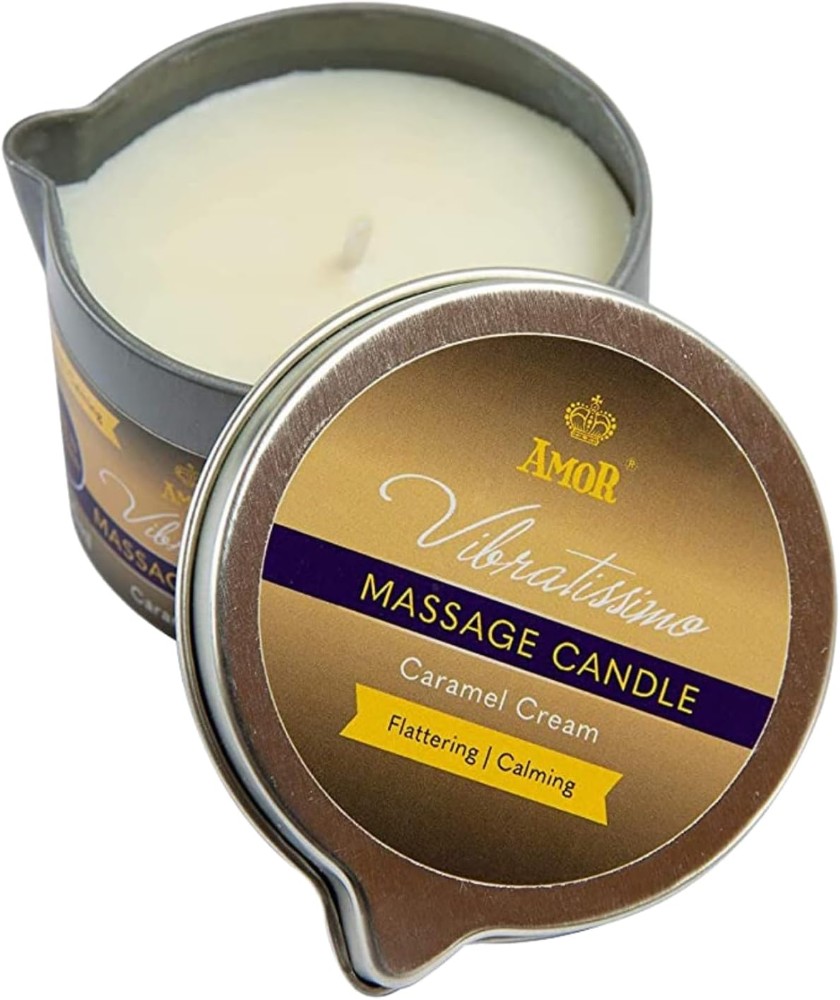 Масажна свічка - Vibratissimo Caramel Cream, 100 мл - зображення 1
