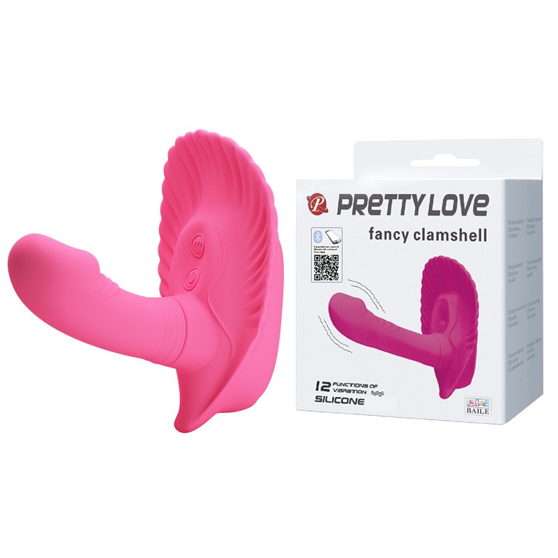 Вібратор - Pretty Love Fancy Clamshell Pink - зображення 1