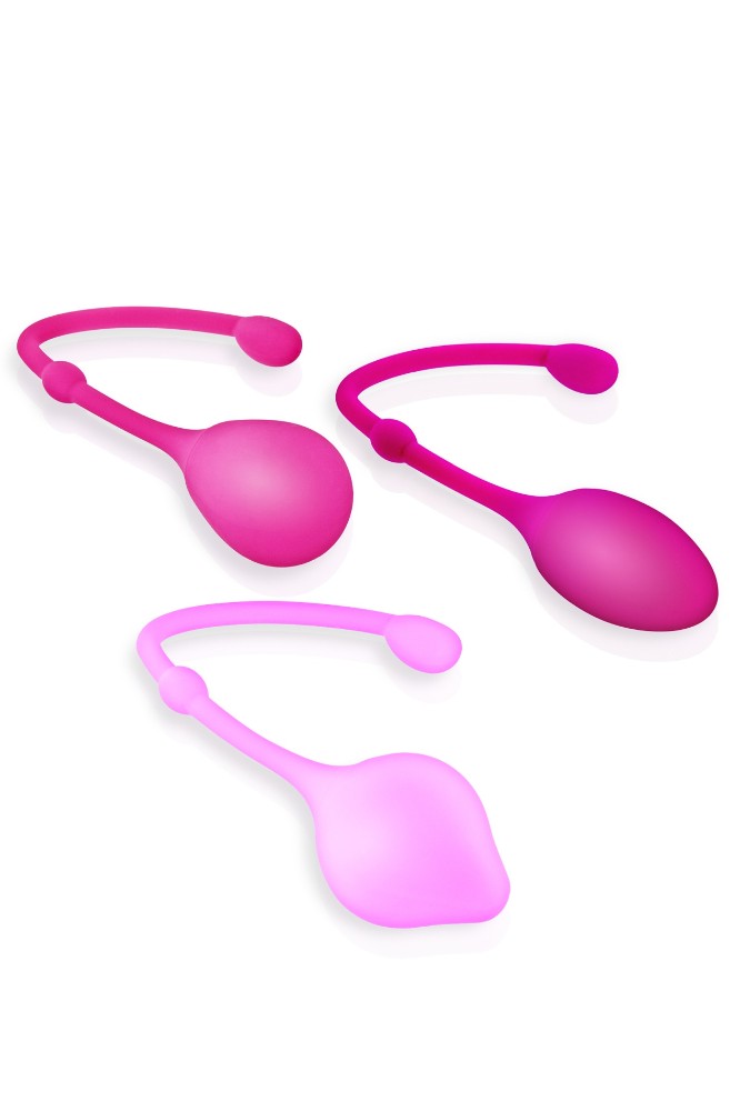 Набір вагінальних кульок - Yoba Tonic Perinee Set Pink - зображення 1