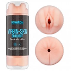 Мастурбатор - Virgin-Skin Blowout Stroker Vagina and Anus - зображення 1