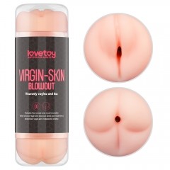 Мастурбатор - Virgin-Skin Blowout Stroker Vagina and Ass - зображення 1