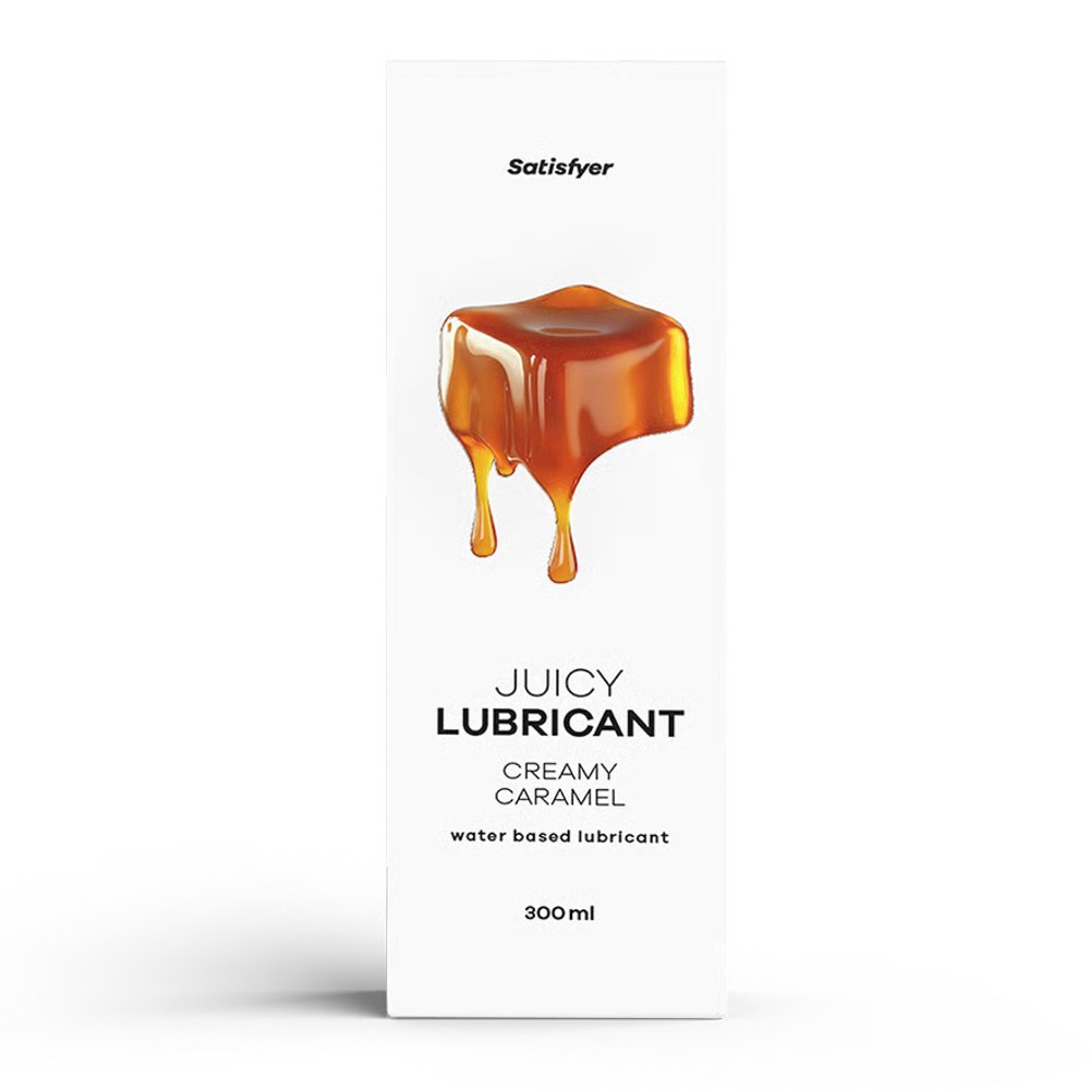 Лубрикант - Satisfyer Juicy Lubricant Creamy Caramel, 300 мл - зображення 1