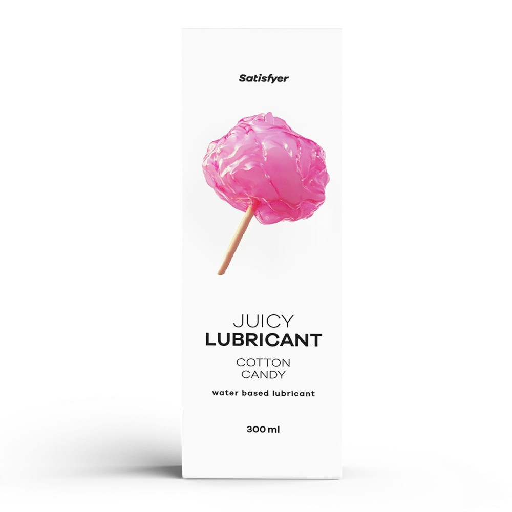 Лубрикант - Satisfyer Juicy Lubricant Cotton Candy, 300 мл - зображення 1