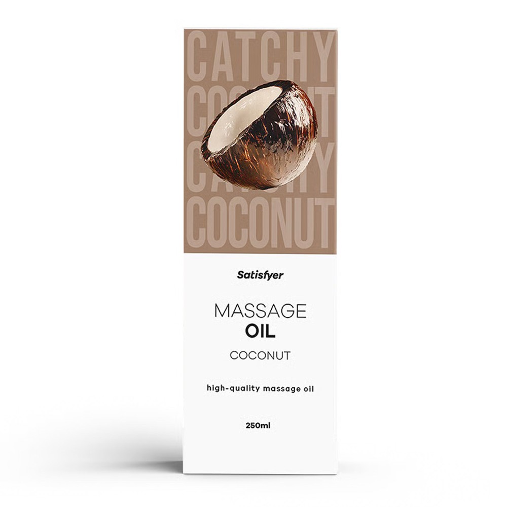 Масажна олійка - Satisfyer Massage Oil Coconut, 250 мл (04.2027) - зображення 1