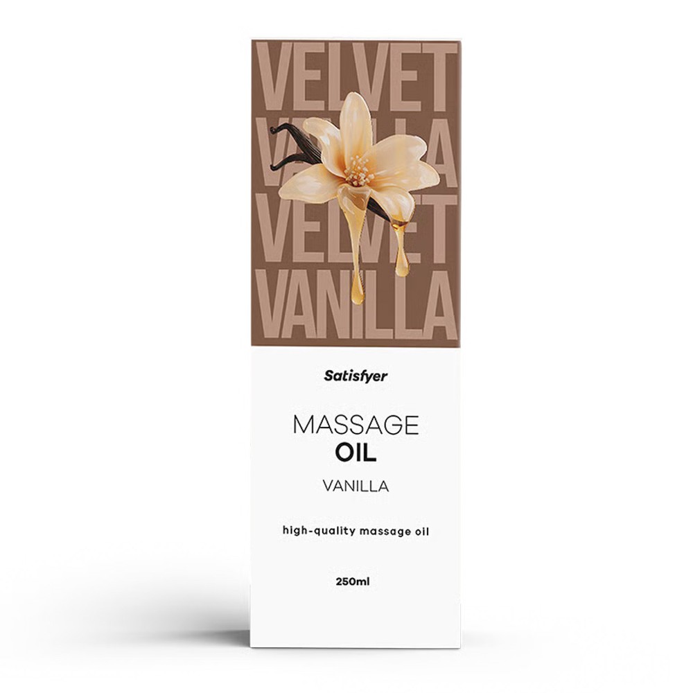 Масажна олійка - Satisfyer Massage Oil Vanilla, 250 мл (04.2027) - зображення 1